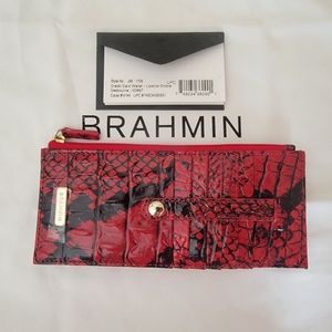 Brahmin Credit Card Wallet Lipstick Ombre Melbourne